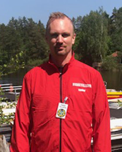 Fisketillsynsman Tommy Svanström
